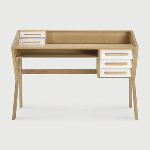 Ethnicraft – Origami – Bureau Origami – Chêne - Cream