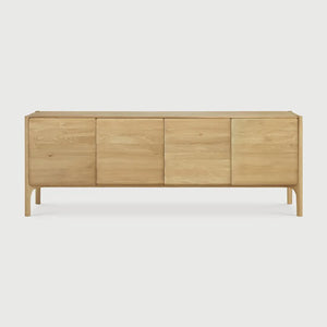 Ethnicraft – PI – Buffet Pi – Chêne - 230 x 45 x 83 cm