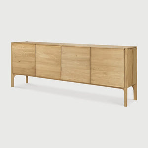 Ethnicraft – PI – Buffet Pi – Chêne - 230 x 45 x 83 cm