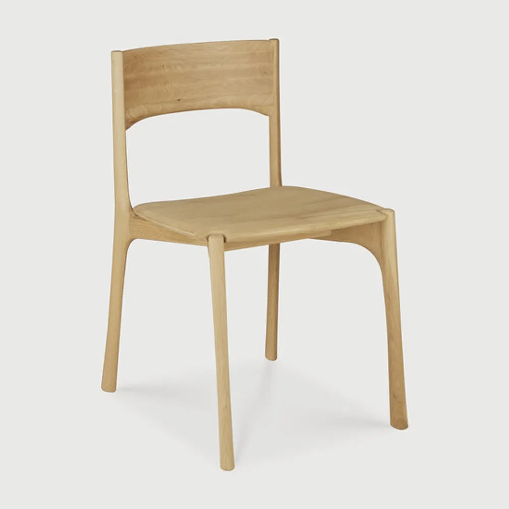 Ethnicraft – PI – Chaise PI – Chêne - Sans accoudoir