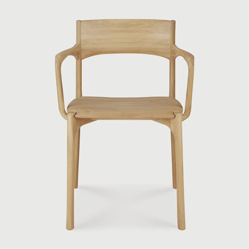 Ethnicraft – PI – Chaise PI – Chêne - Avec accoudoir