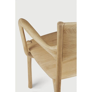 Ethnicraft – PI – Chaise PI – Chêne - Avec accoudoir