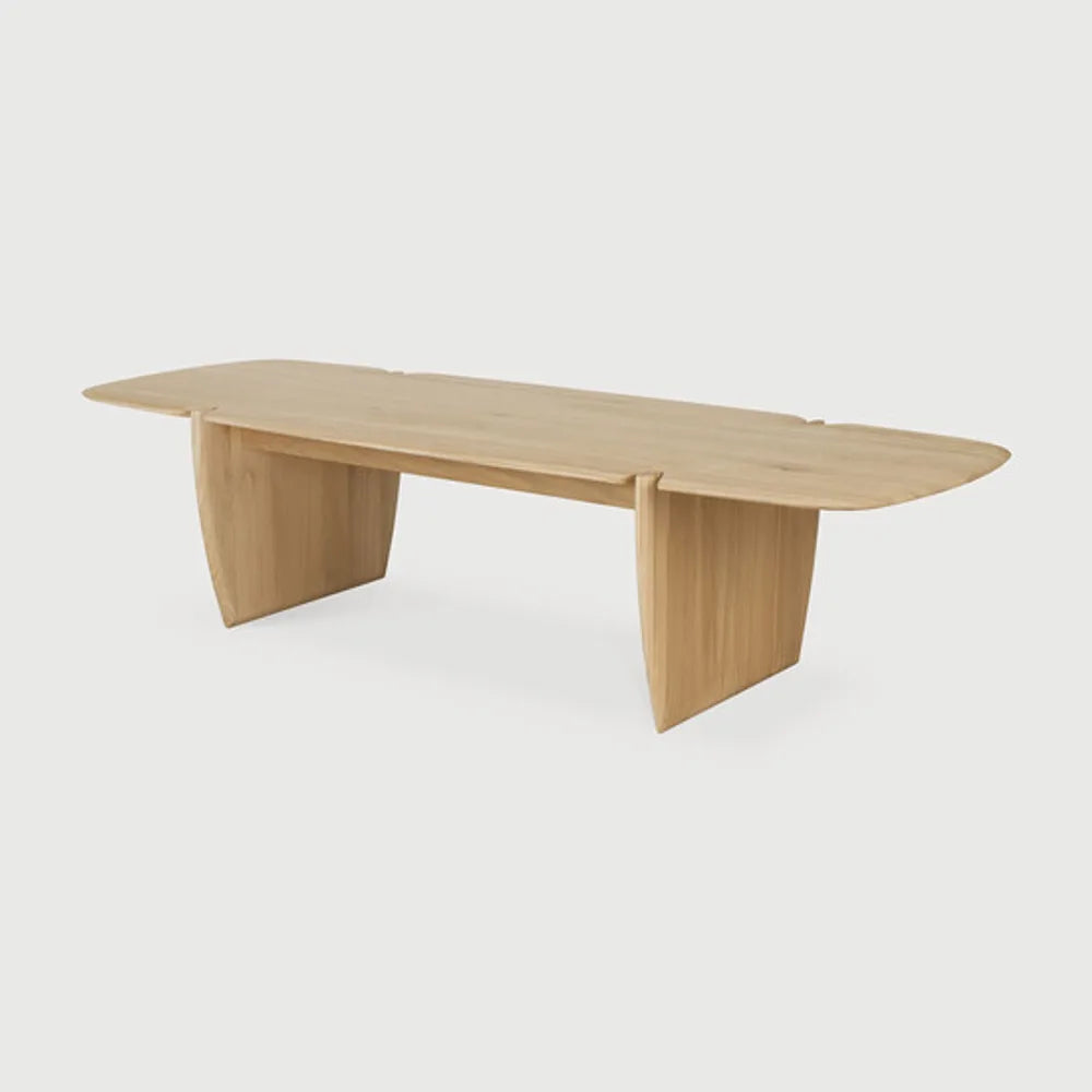 Ethnicraft – PI – Table Basse Pi – Chêne - 155 x 58 x 38 cm - Rectangulaire