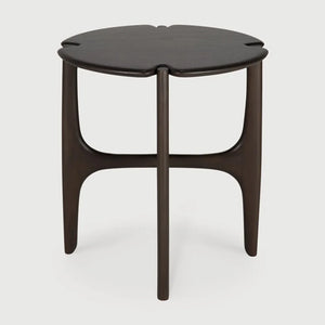 Ethnicraft – PI – Table D Appoint Pi – Acajou brun foncé - 47 x 47 x 50 cm