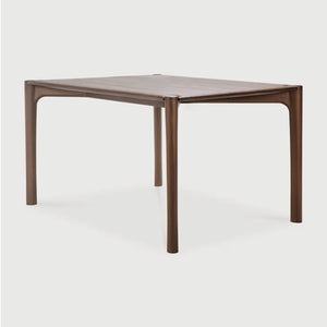 Ethnicraft – PI – Table Pi – Teck brun - 140 cm