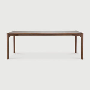 Ethnicraft – PI – Table Pi – Teck brun - 220 cm