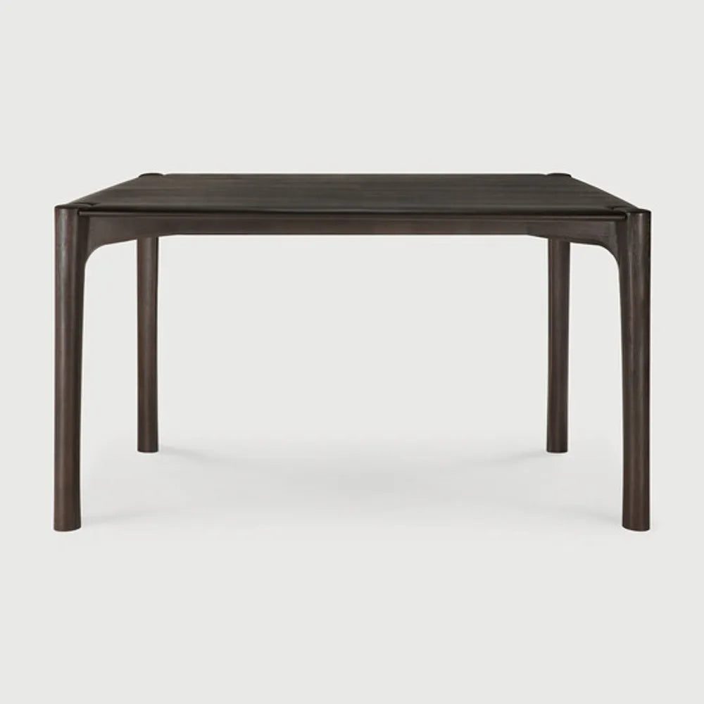 Ethnicraft – PI – Table Pi – Teck brun foncé - 140 cm