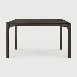 Ethnicraft – PI – Table Pi – Teck brun foncé - 140 cm