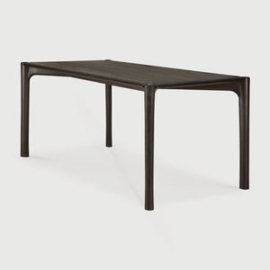 Ethnicraft – PI – Table Pi – Teck brun foncé - 160 cm