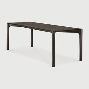 Ethnicraft – PI – Table Pi – Teck brun foncé - 200 cm