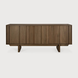 Ethnicraft – Pillar – Buffet Pillar – Teck wild brown - 169 x 45 x 70 cm