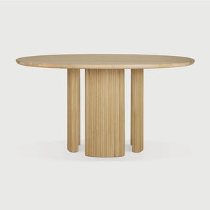 Ethnicraft – Roller Max – Table Roller Max – Chêne - 150 x 150 cm - Rond
