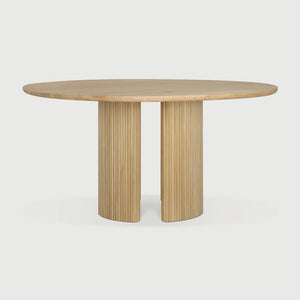 Ethnicraft – Roller Max – Table Roller Max – Chêne - 150 x 150 cm - Rond