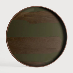 Ethnicraft – Second Nature – Plateau En Verre Second Nature – Rond - Large