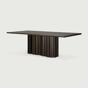 Ethnicraft – Sequence – Table Sequence – Acajou brun foncé