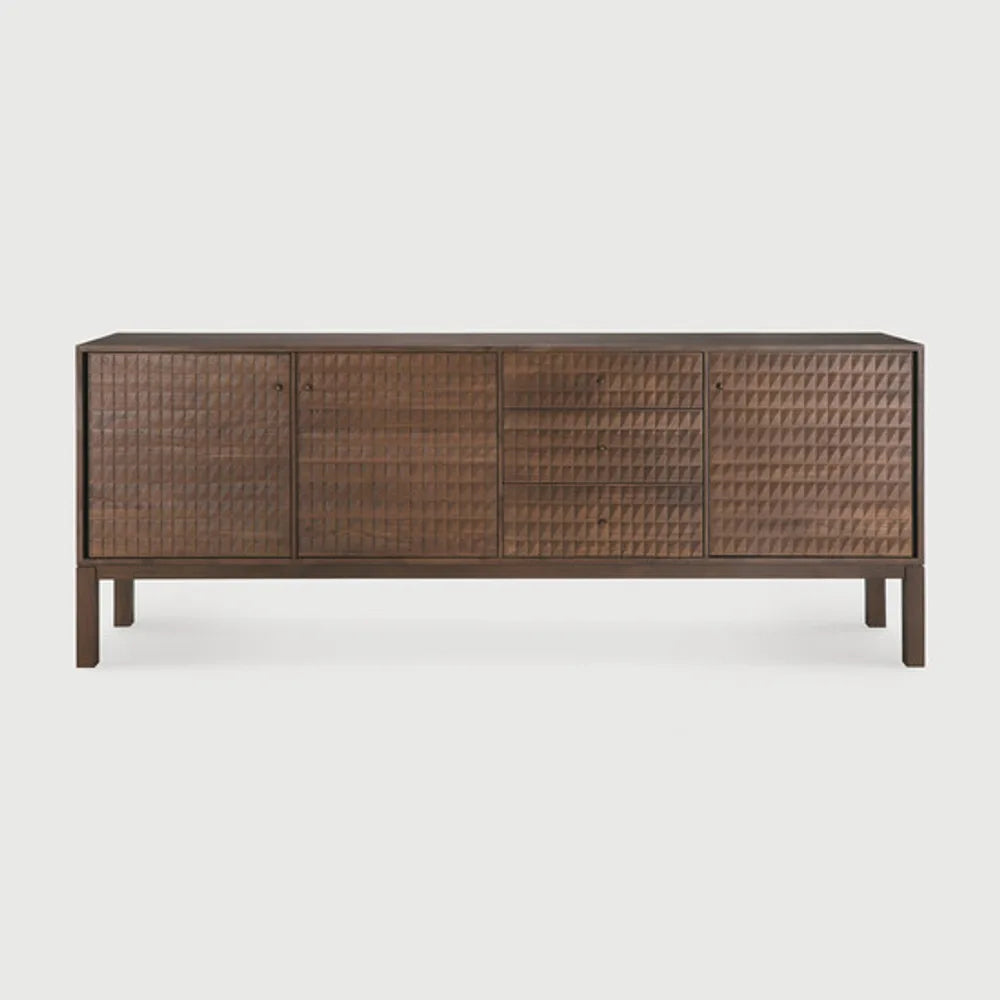 Ethnicraft – Sono – Buffet Sono – Teck light brown - 228 cm