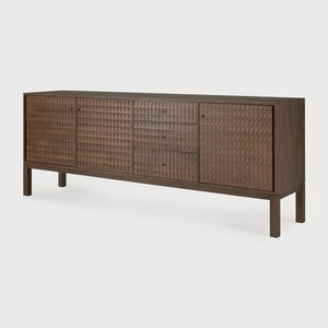 Ethnicraft – Sono – Buffet Sono – Teck light brown - 228 cm