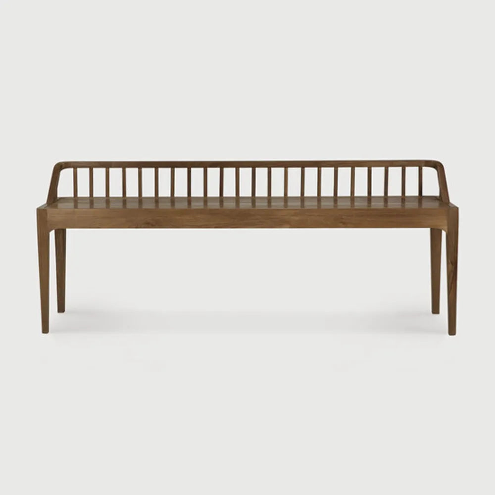 Ethnicraft – Spindle – Banc Spindle – Teck recyclé