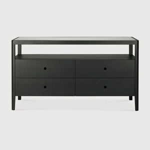 Ethnicraft – Spindle – Commode Spindle – Chêne noir