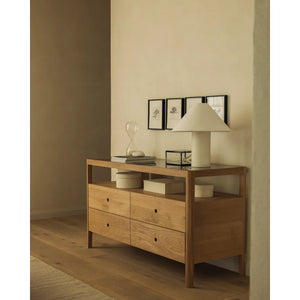 Ethnicraft – Spindle – Commode Spindle en situation