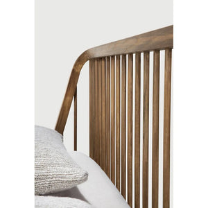 Ethnicraft – Spindle – Lit Spindle – Teck recyclé - 160 x 200 cm