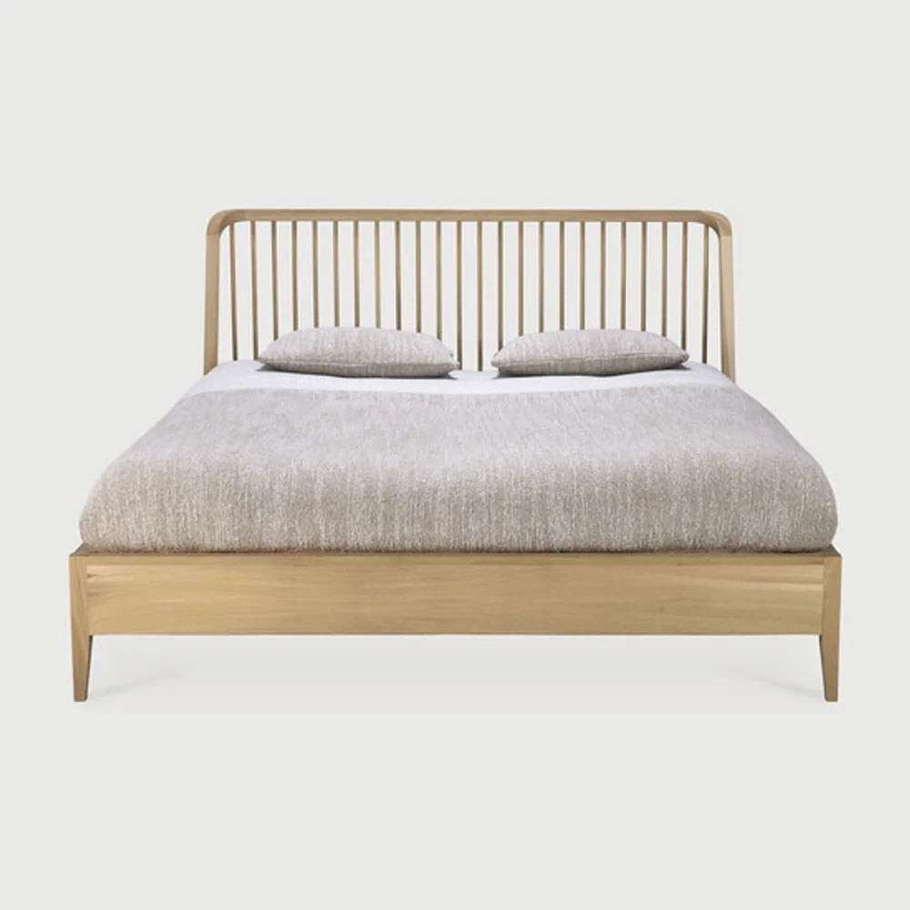 Ethnicraft – Spindle – Lit Spindle – Chêne - 180 x 200 cm