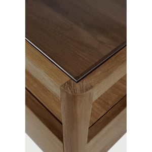 Ethnicraft – Spindle – Table De Chevet Spindle – Teck recyclé