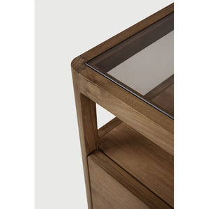 Ethnicraft – Spindle – Table De Chevet Spindle – Teck recyclé