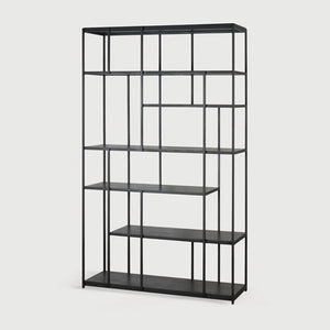 Ethnicraft – Studio – EtagèRe Studio – Teck noir - Sans portes