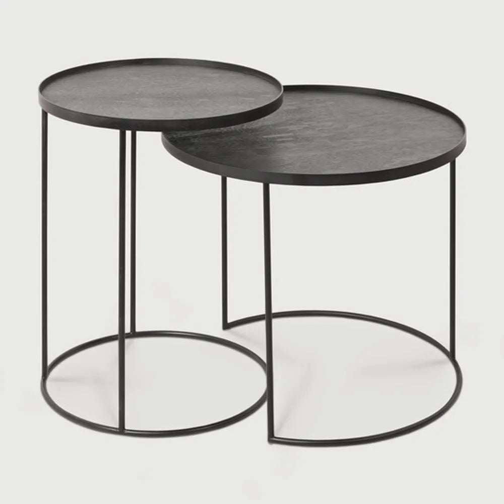 Ethnicraft – Tables à plateau – Set De Table D Appoint A Plateau – Default