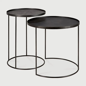 Ethnicraft – Tables à plateau – Set De Table D Appoint A Plateau – Default