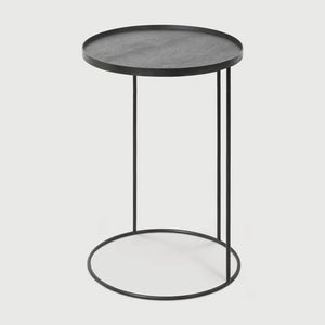 Ethnicraft – Tables à plateau – Table D'Appoint à Plateau – Small - Rond