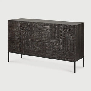Ethnicraft – Tabwa – Buffet Tabwa – Teck noir clair - 150 cm