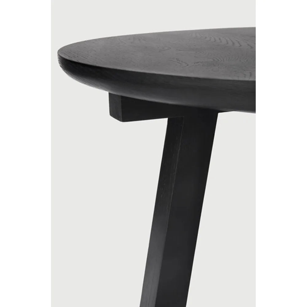 Ethnicraft – Tripod – Table D'Appoint Tripod – Chêne noir
