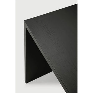 Ethnicraft – U – Bureau U – Chêne noir - 160 x 80 cm