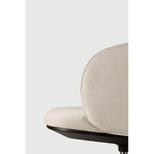 Ethnicraft – Unda – Chaise De Bureau Unda – Salt - Sans roues