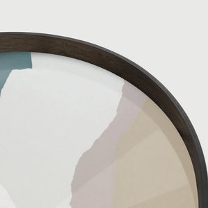 Ethnicraft – Wabi Sabi – Plateau En Verre Wabi Sabi – Rond
