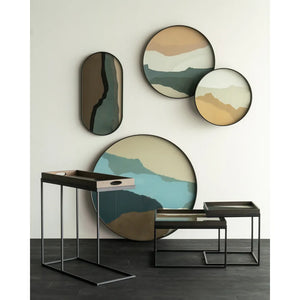 Ethnicraft – Wabi Sabi – Plateau En Verre Wabi Sabi en situation