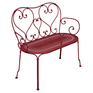 Fermob – 1900 – Banquette – Piment
