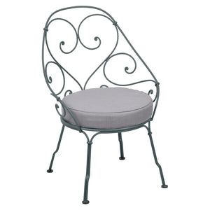 Fermob – 1900 – Fauteuil cabriolet – Gris orage