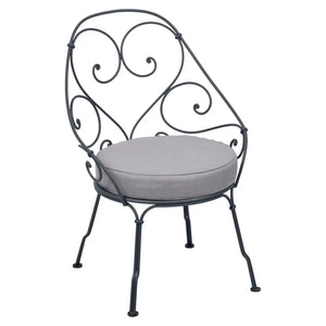 Fermob – 1900 – Fauteuil cabriolet – Carbone