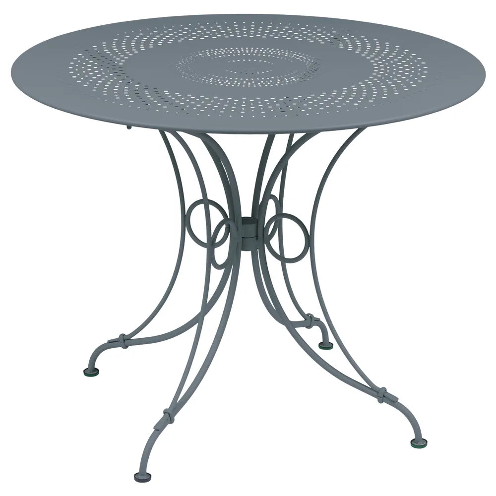Fermob – 1900 – Table ø 96 cm – Gris orage