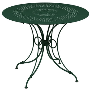 Fermob – 1900 – Table ø 96 cm – Vert cèdre