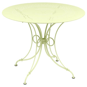 Fermob – 1900 – Table ø 96 cm – Citron givré