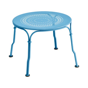 Fermob – 1900 – Table basse ø 45 cm – Bleu maya