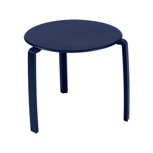 Fermob – Alizé – Table basse ø 48 cm – Bleu abysse