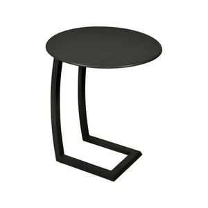 Fermob – Alizé – Table basse déportée ø 48 cm – Réglisse
