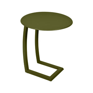 Fermob – Alizé – Table basse déportée ø 48 cm – Pesto