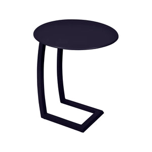 Fermob – Alizé – Table basse déportée ø 48 cm – Bleu abysse