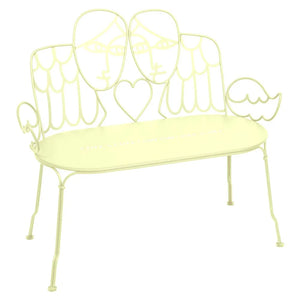 Fermob – Ange – Banquette aile et moi – Citron givré
